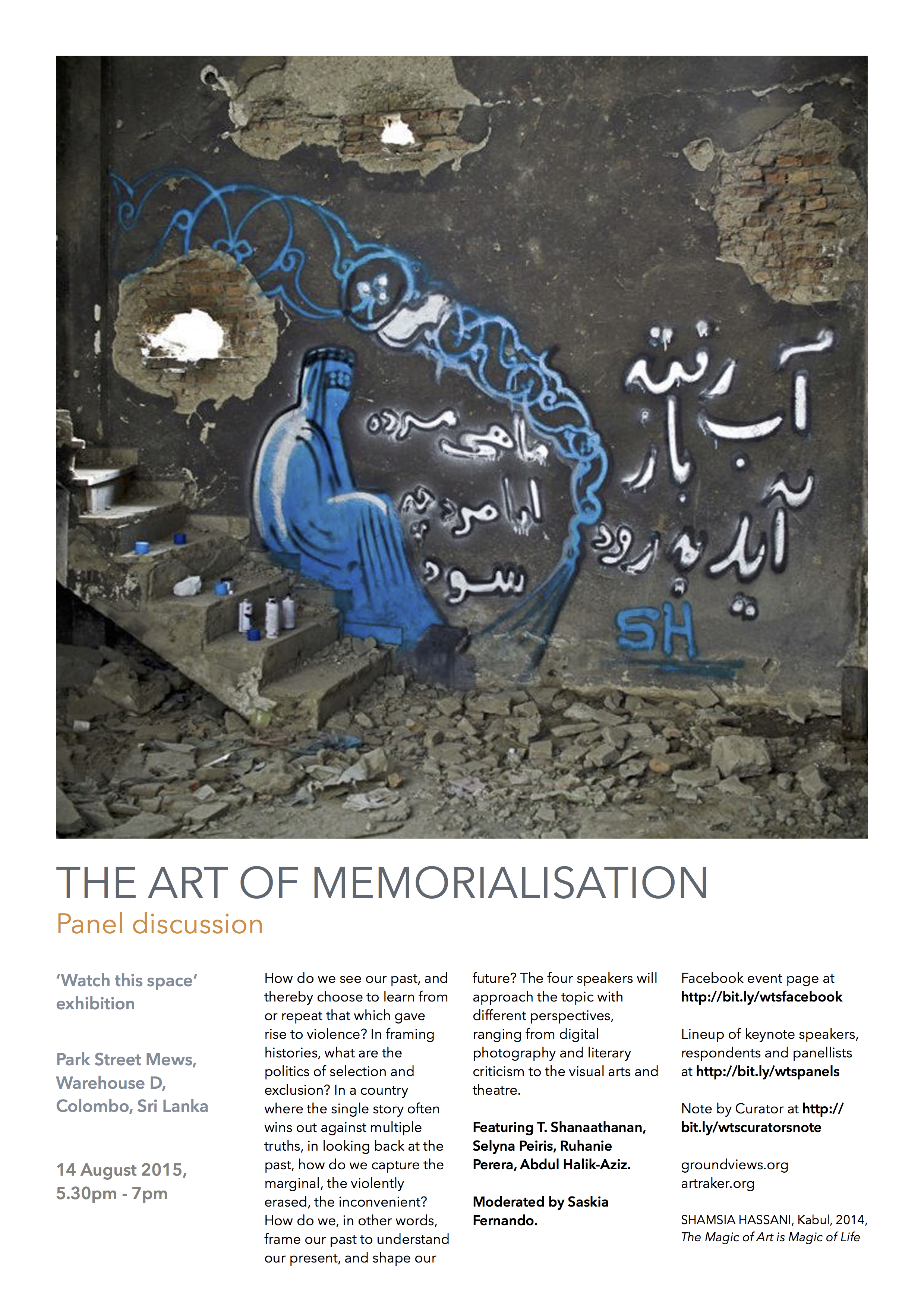 The Art of Memorialisation