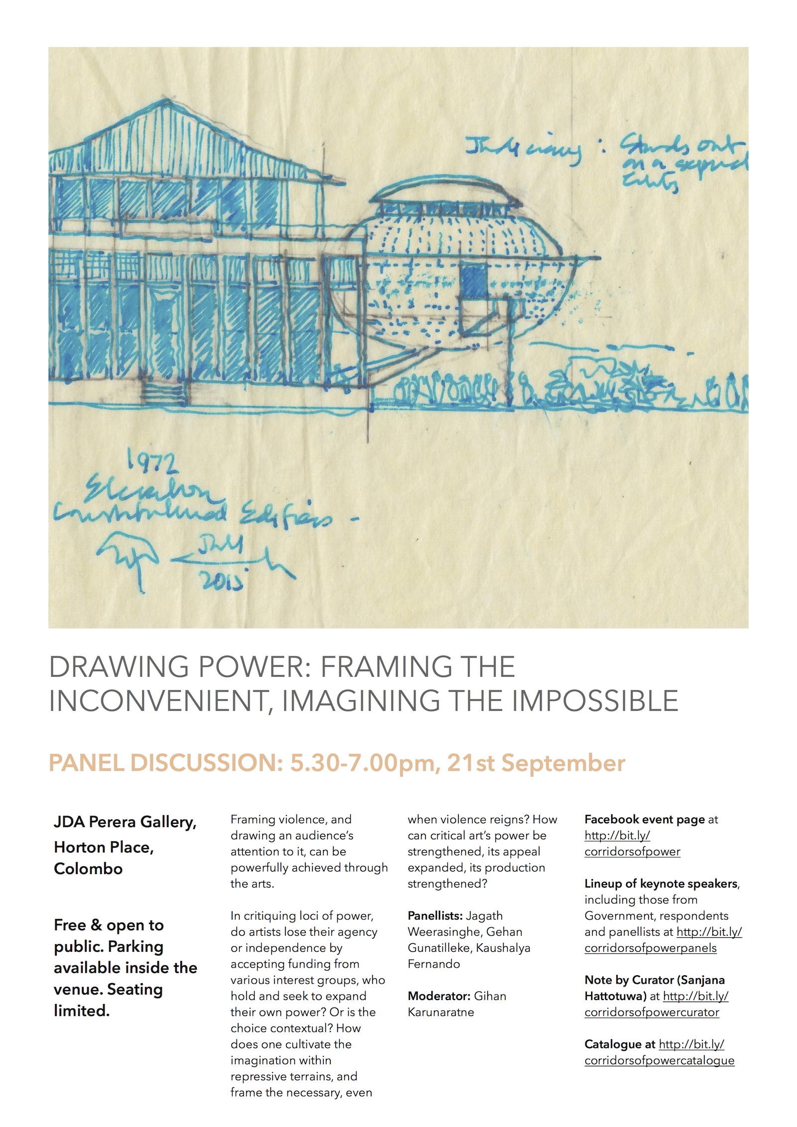 Drawing power- Framing the inconvenient, imagining the impossible