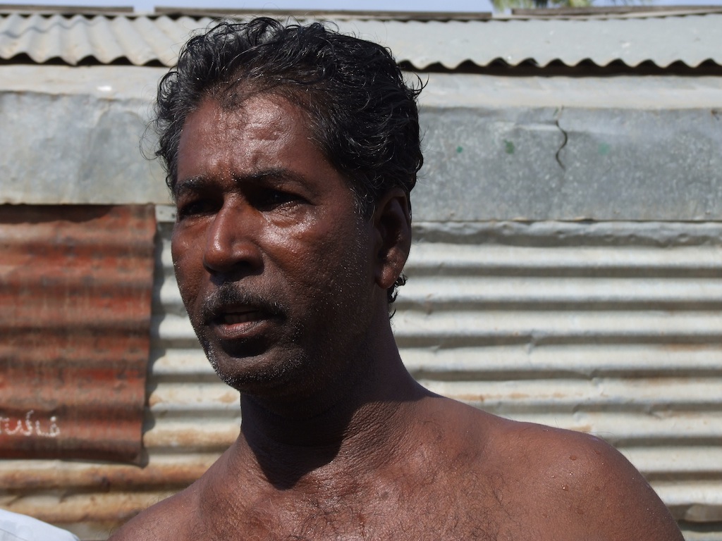 We are still suffering. Politicians visit us,when they want our votes says Abdul Kaathar 50 who is a fisherman